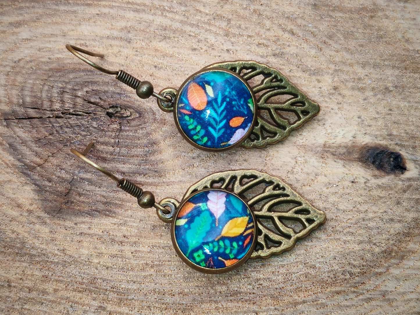 Boucles d’oreilles – Forêt en fête