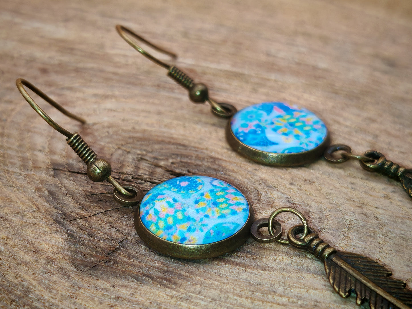 Boucles d’oreilles – Rêverie pastel