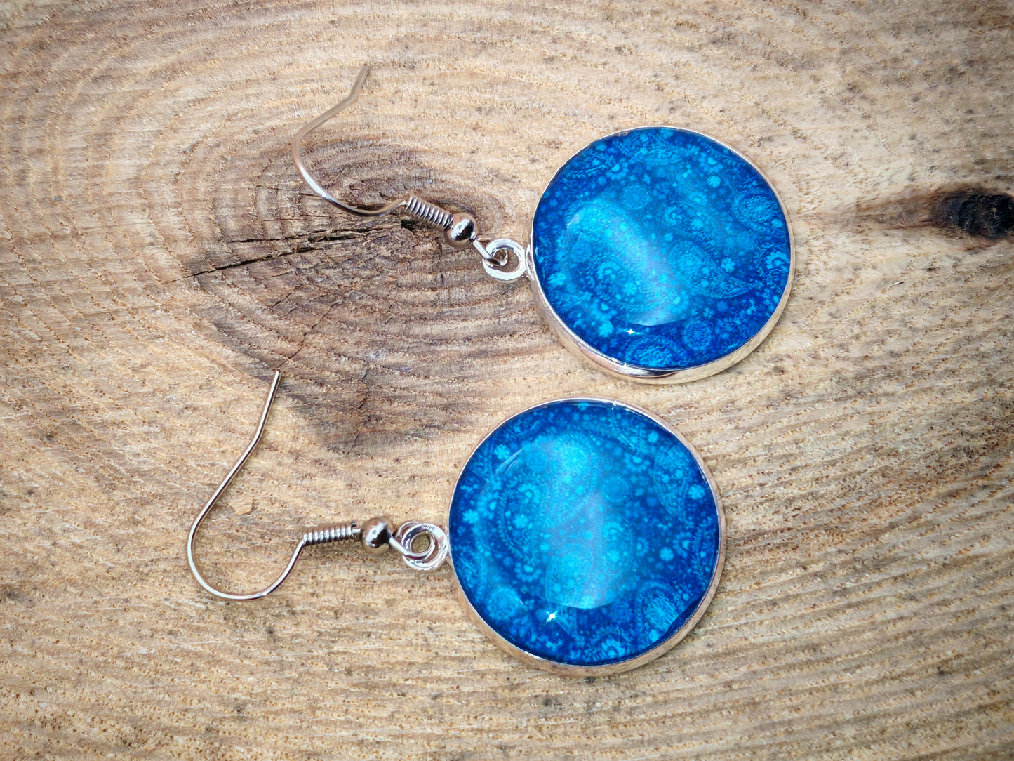 Boucles d’oreilles – Nuit cachemire
