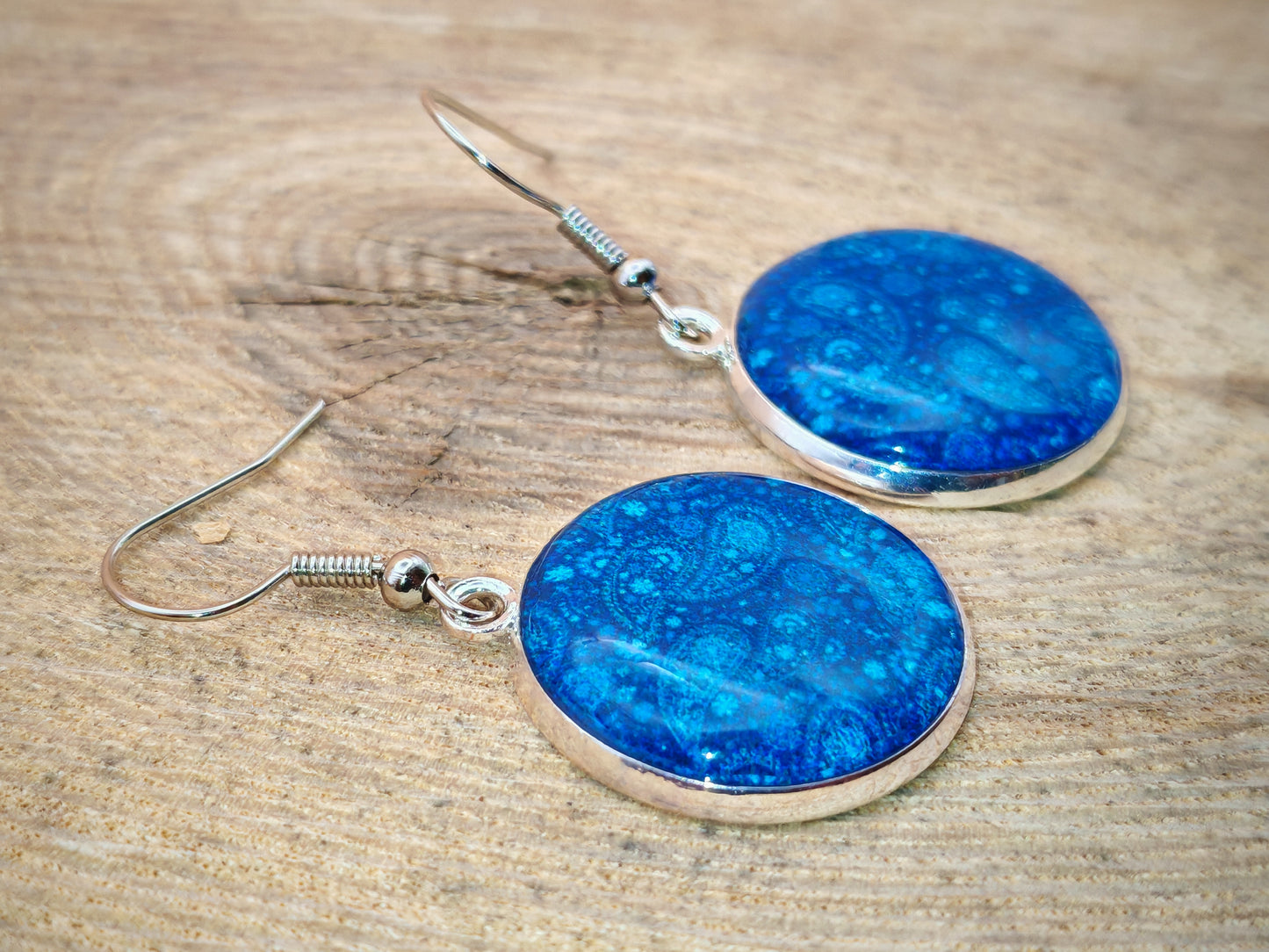 Boucles d’oreilles – Nuit cachemire