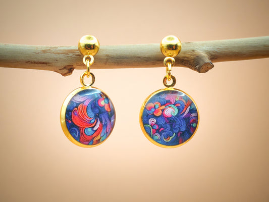 Boucles d'oreilles – Tourbillon d’éclats