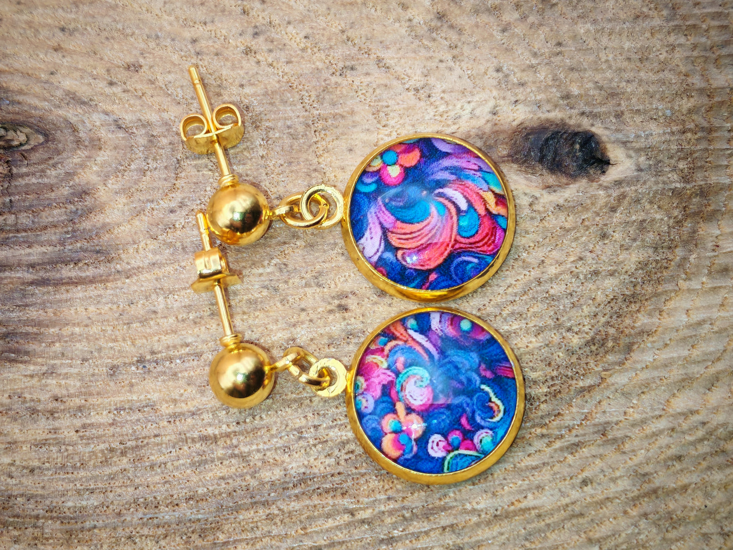 Boucles d'oreilles – Tourbillon d’éclats