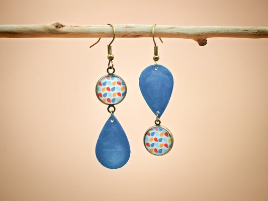 Boucles d’oreilles – Gouttes en fête