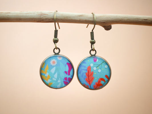Boucles d’oreilles – Forêt joyeuse