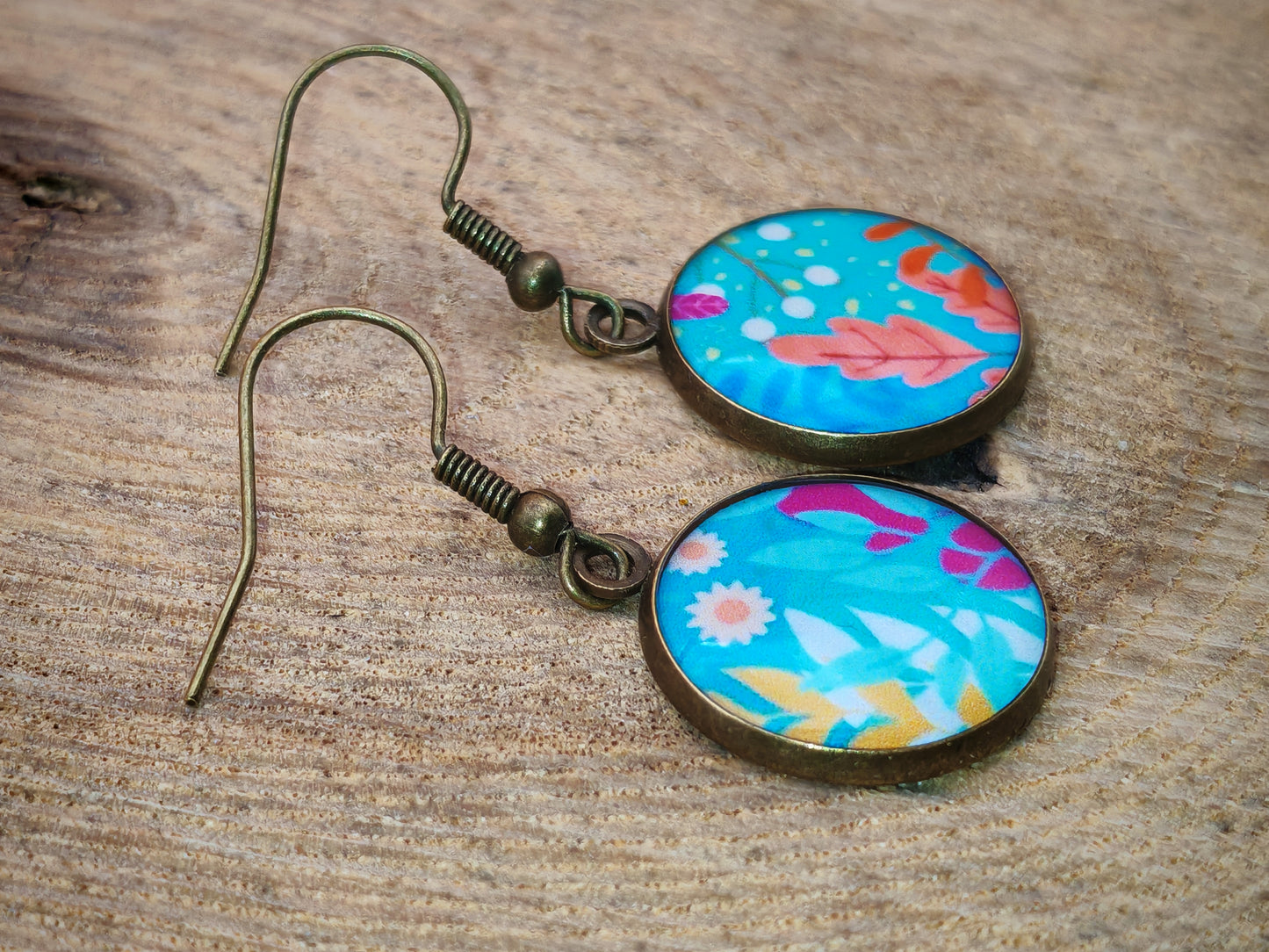 Boucles d’oreilles – Forêt joyeuse