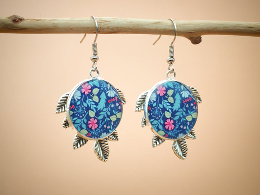 Boucles d’oreilles – Forêt de minuit