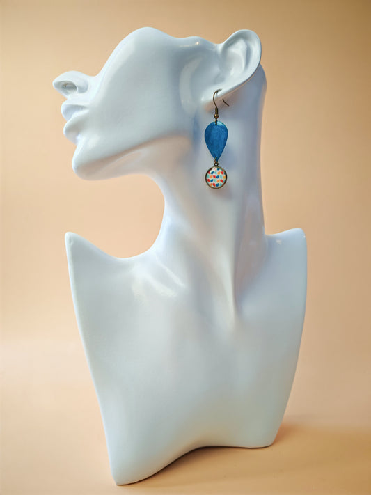 Boucles d’oreilles – Gouttes en fête