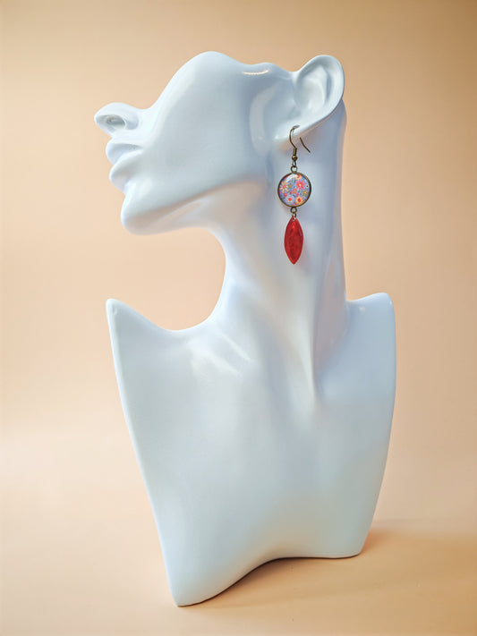Boucles d’oreilles – Champs en fête