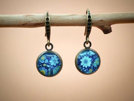 Boucles d'oreilles – Nuit florale