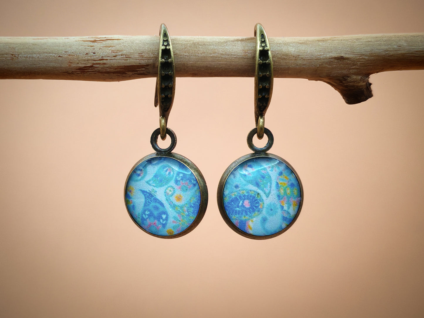 Boucles d'oreilles – Brume florale