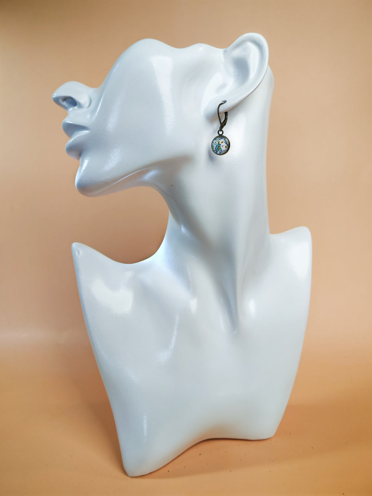 Boucles d'oreilles dormeuses – Rêverie paisley