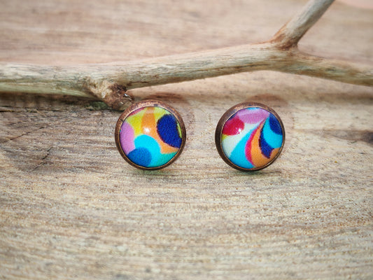 Clous cabochon de 8 mm – Festival chromatique