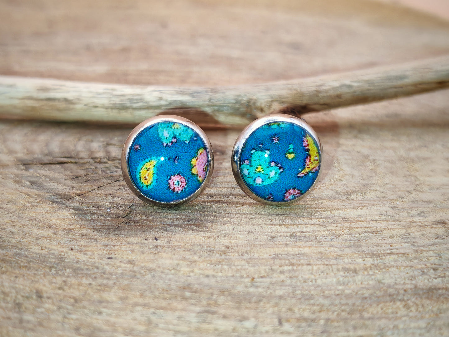 Clous cabochon de 8 mm – Galaxie joyeuse