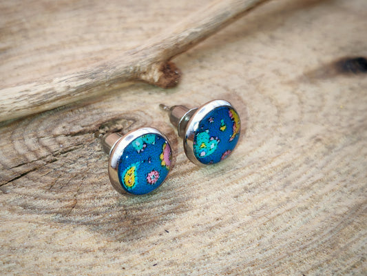 Clous cabochon de 8 mm – Galaxie joyeuse