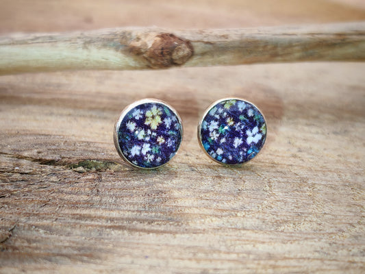 Clous cabochon de 6 mm – Tapis de fleurs