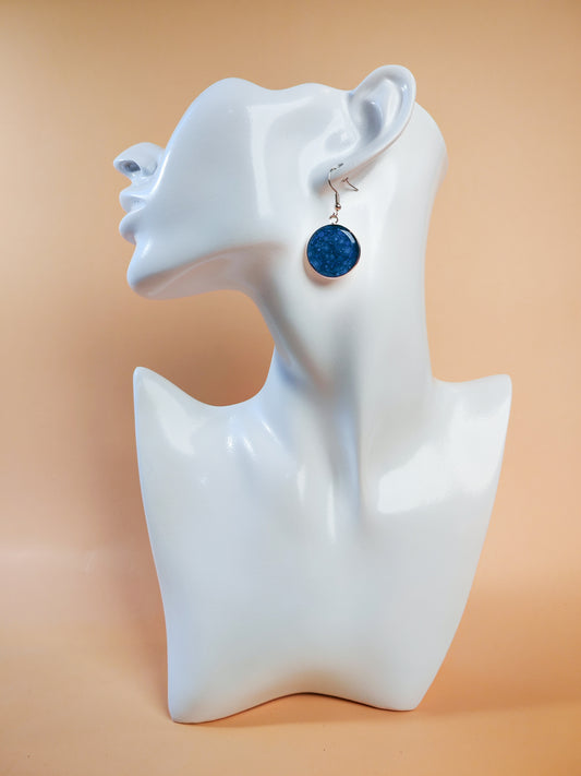 Boucles d’oreilles – Nuit cachemire