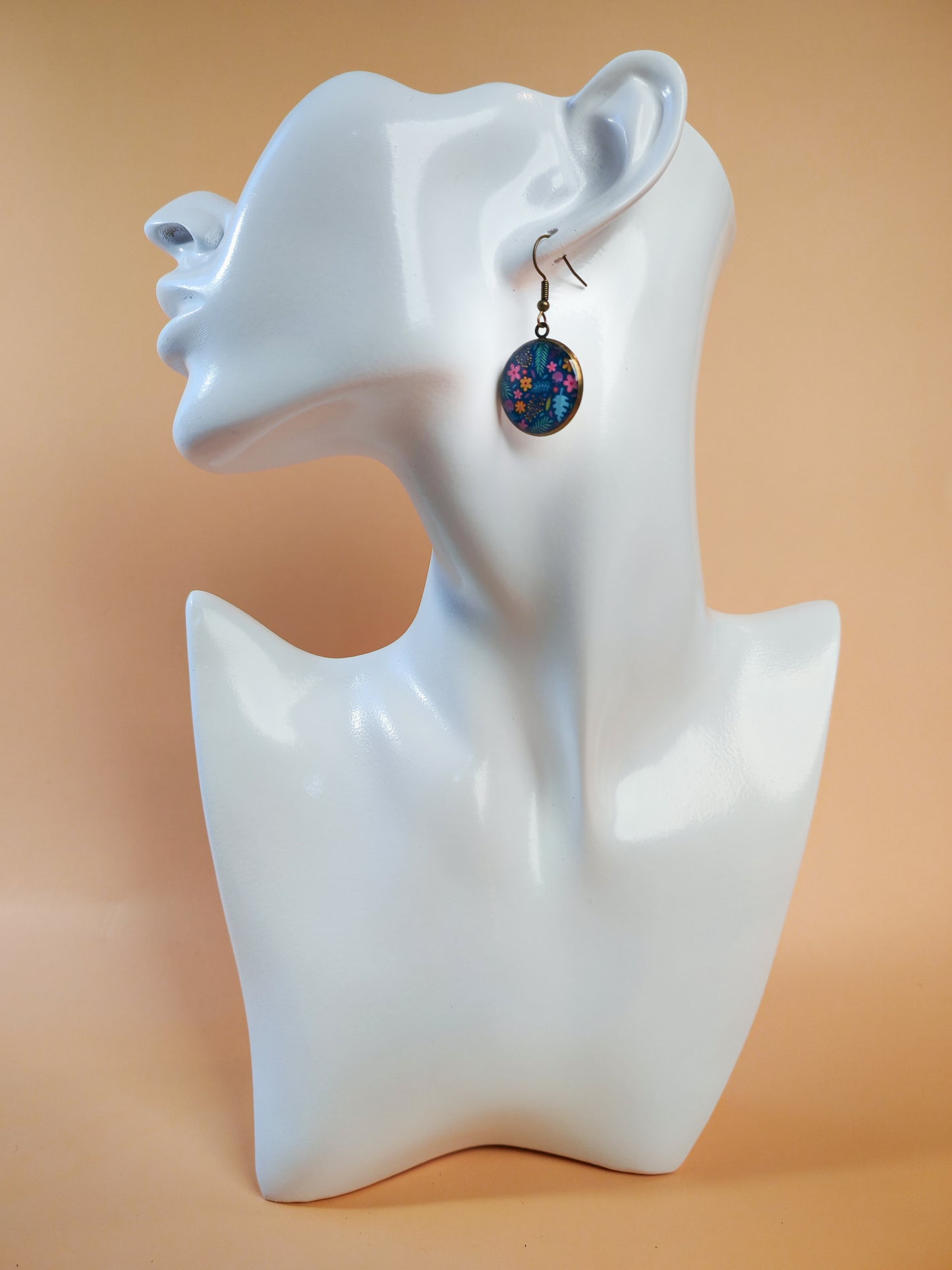 Boucles d’oreilles – Nuit florale