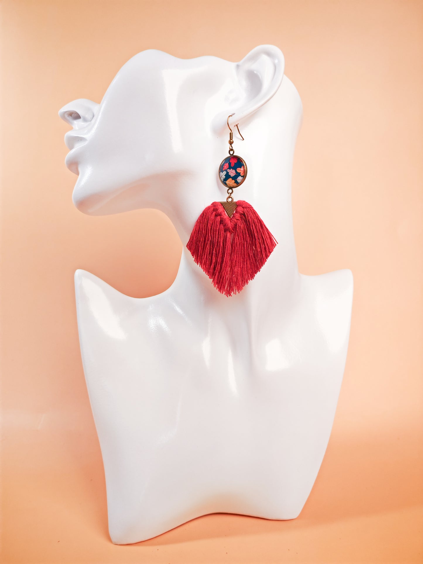Boucles d'oreilles – Chute en couleurs