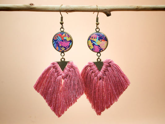 Boucles d'oreilles – Jungle électrique