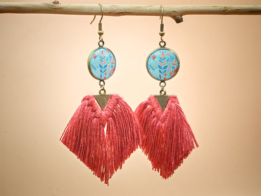 Boucles d'oreilles – Jardin tribal