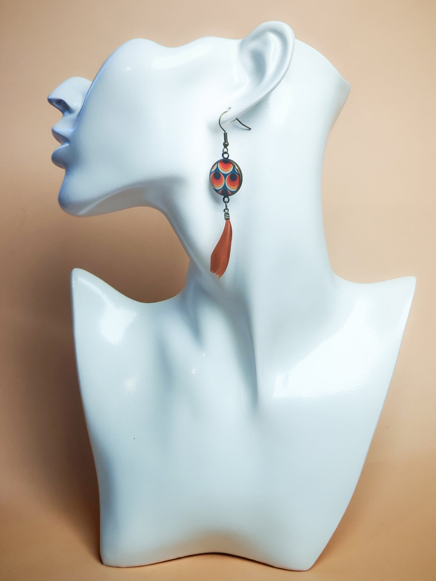 Boucles d'oreilles – Soleil des seventies
