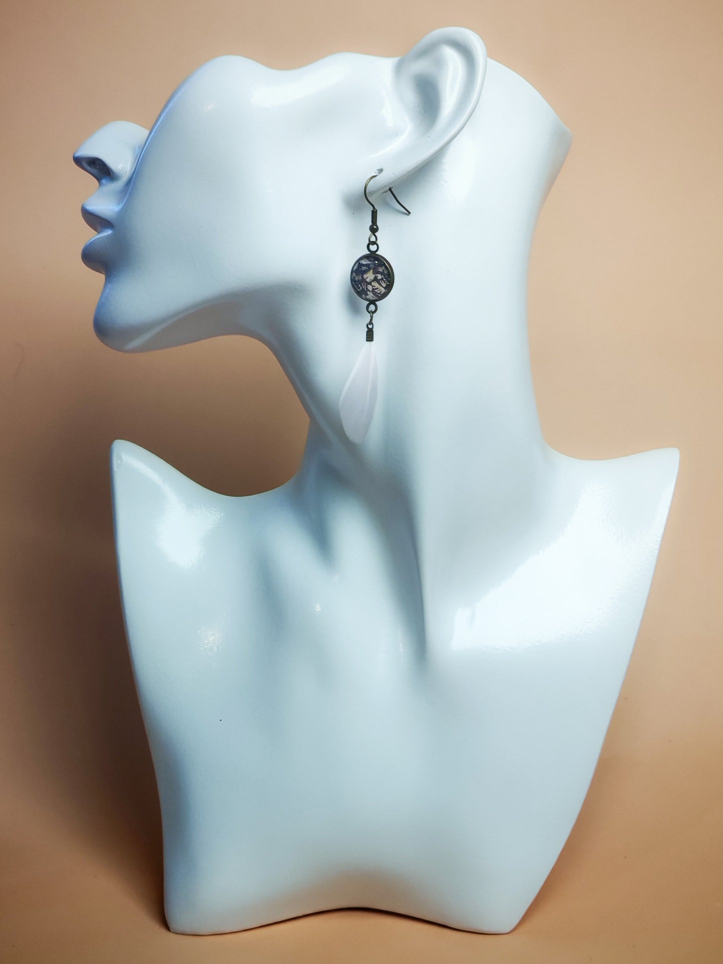 Boucles d'oreilles – Feuillage de minuit