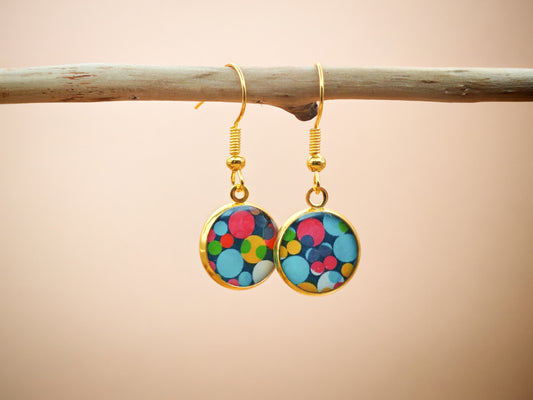 Boucles d’oreilles – Confettis bohèmes