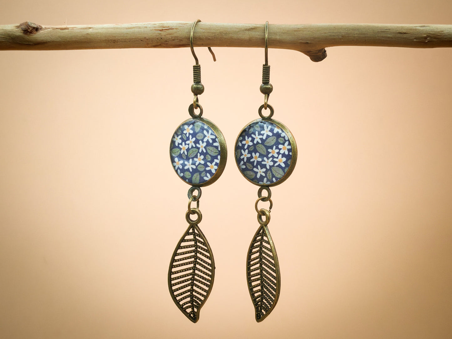 Boucles d’oreilles – Chuchotement floral