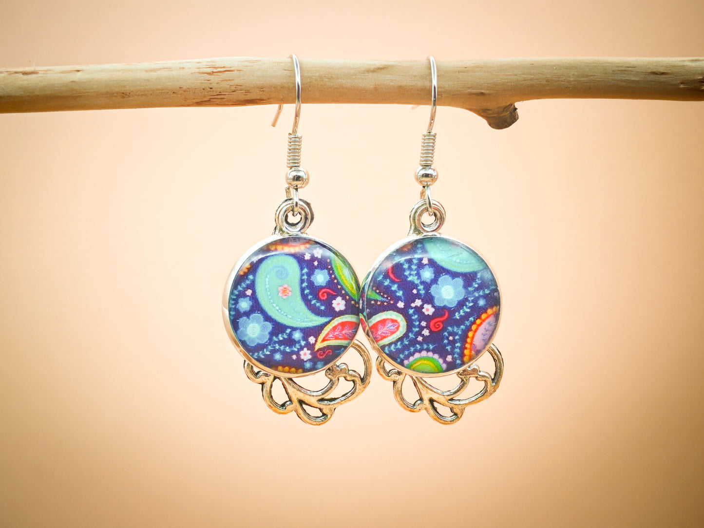 Boucles d'oreilles – Éclats d’Indigo