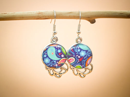 Boucles d'oreilles – Éclats d’Indigo