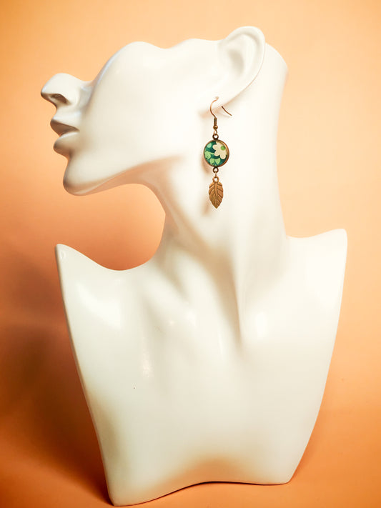 Boucles d’oreilles – Jardin d’écume