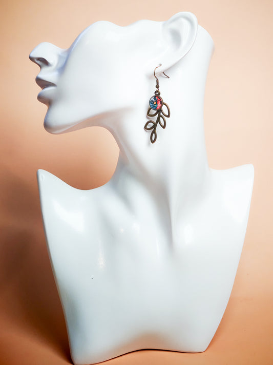 Boucles d’oreilles – Jardin suspendu
