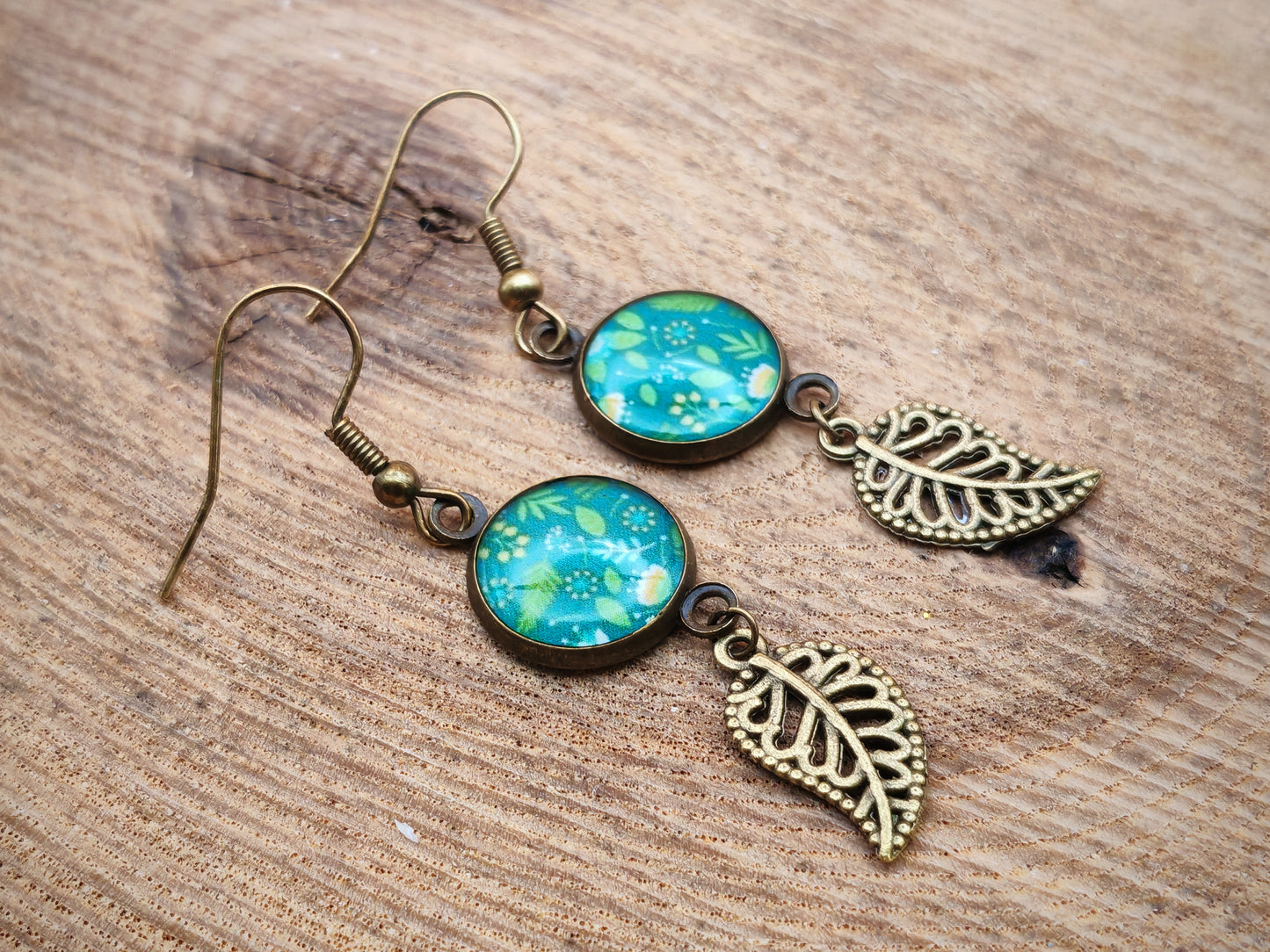 Boucles d’oreilles – Promenade en clairière