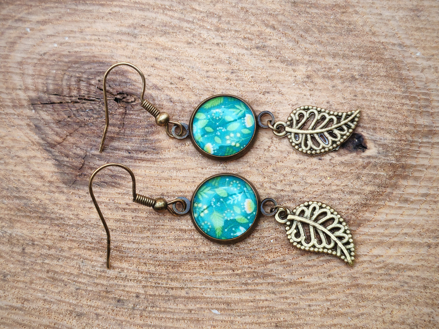 Boucles d’oreilles – Promenade en clairière