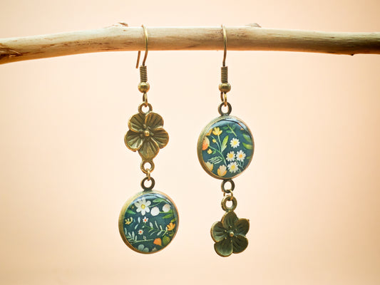 Boucles d'oreilles – Sous les pâquerettes