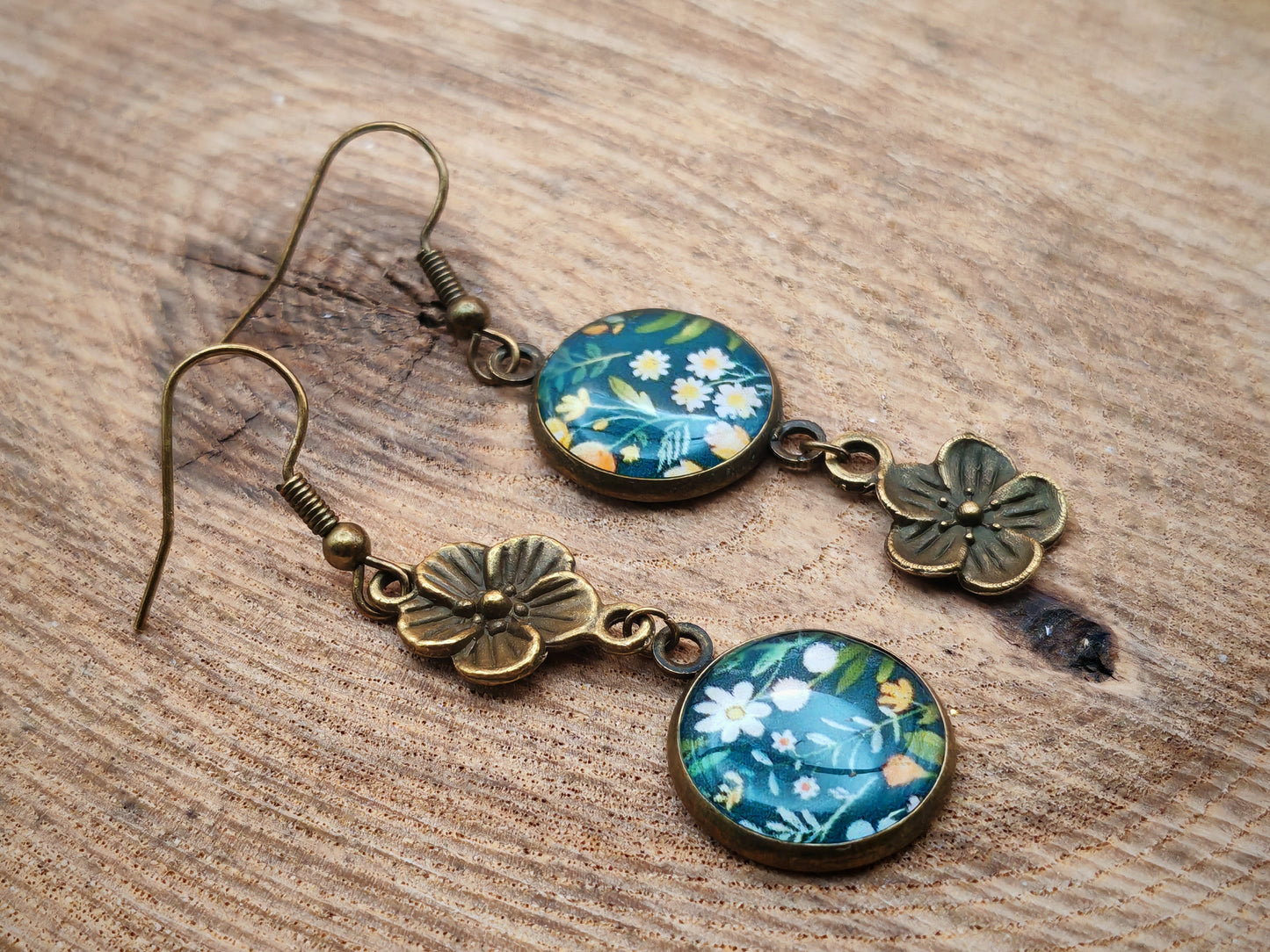 Boucles d'oreilles – Sous les pâquerettes