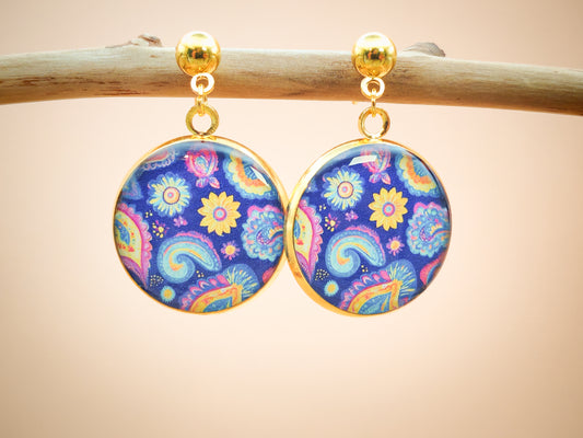 Boucles d’oreilles – Nuit indienne
