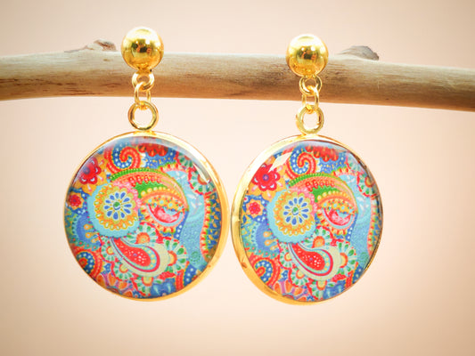 Boucles d’oreilles – Tourbillon bohème