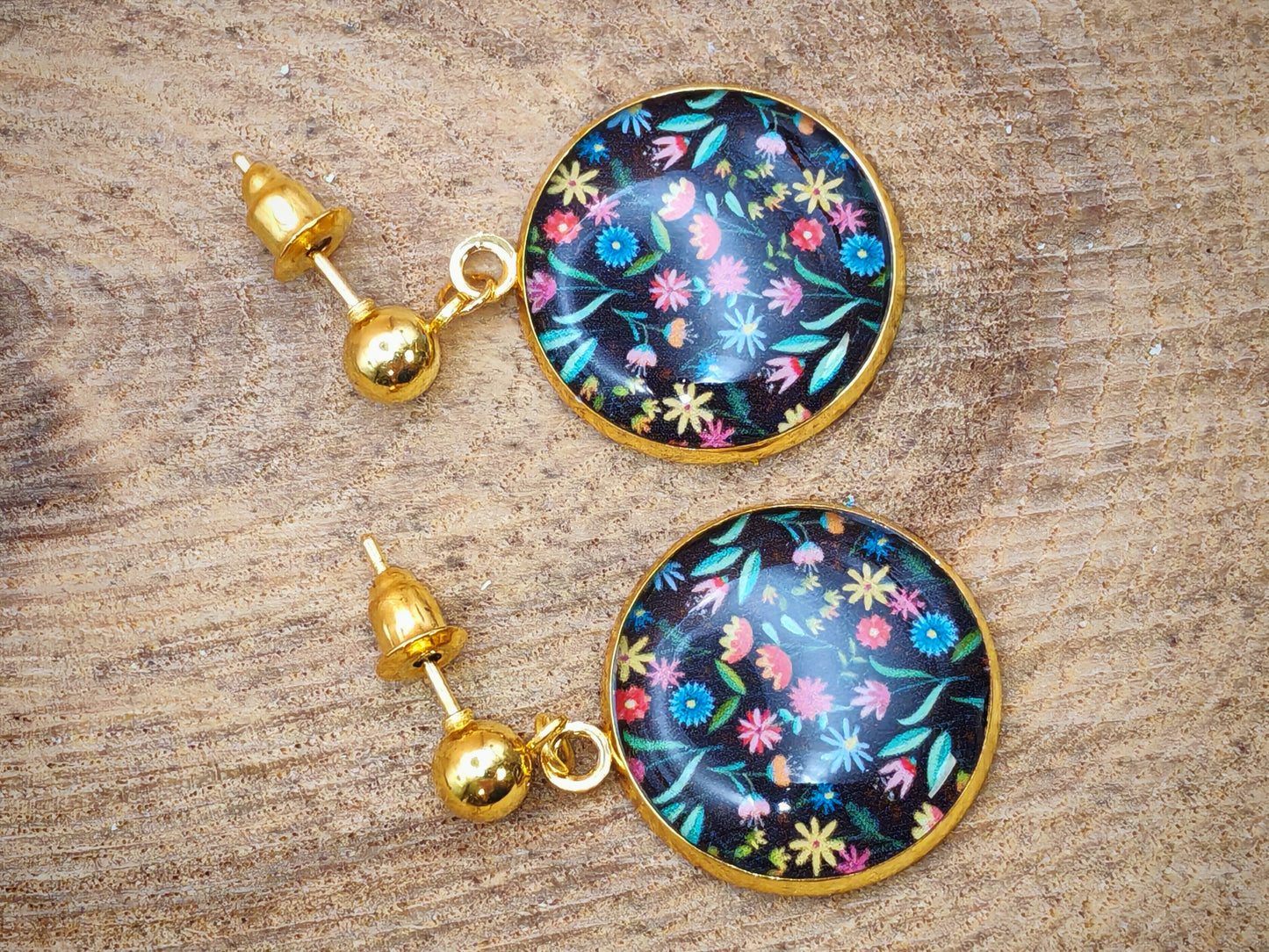 Boucles d’oreilles – Clairière enchantée