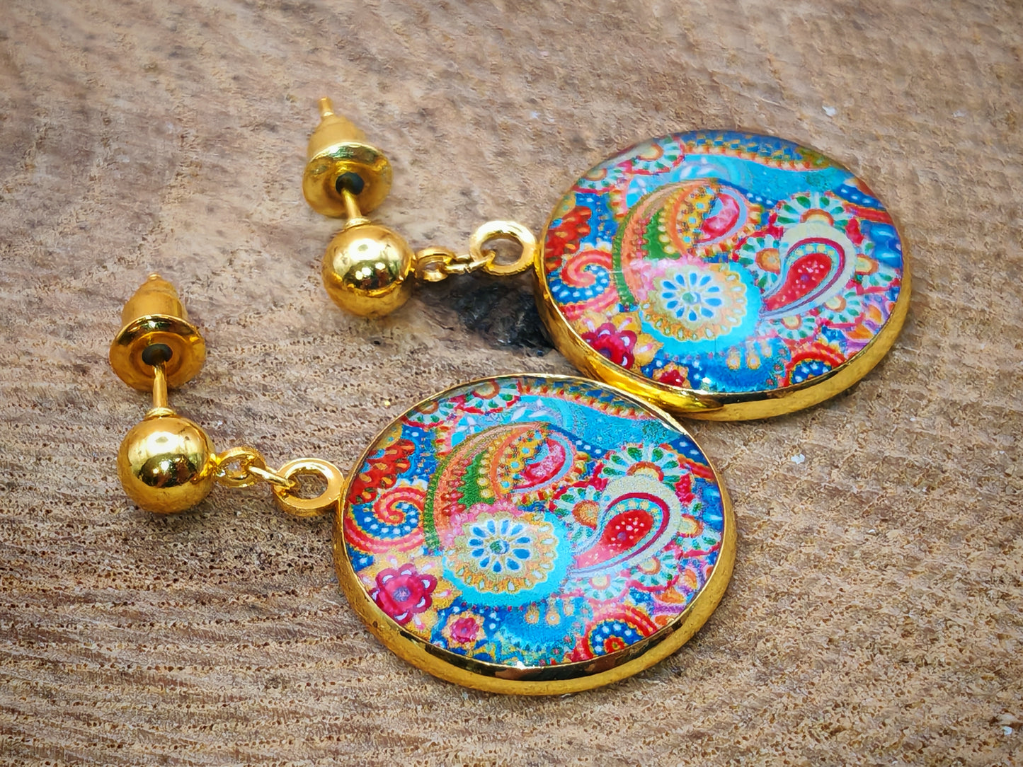 Boucles d’oreilles – Tourbillon bohème