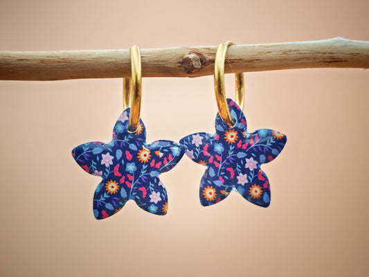 Boucles d’oreilles / Pampilles – Jardin suspendu