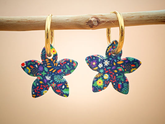 Boucles d’oreilles / Pampilles – Nuit festive