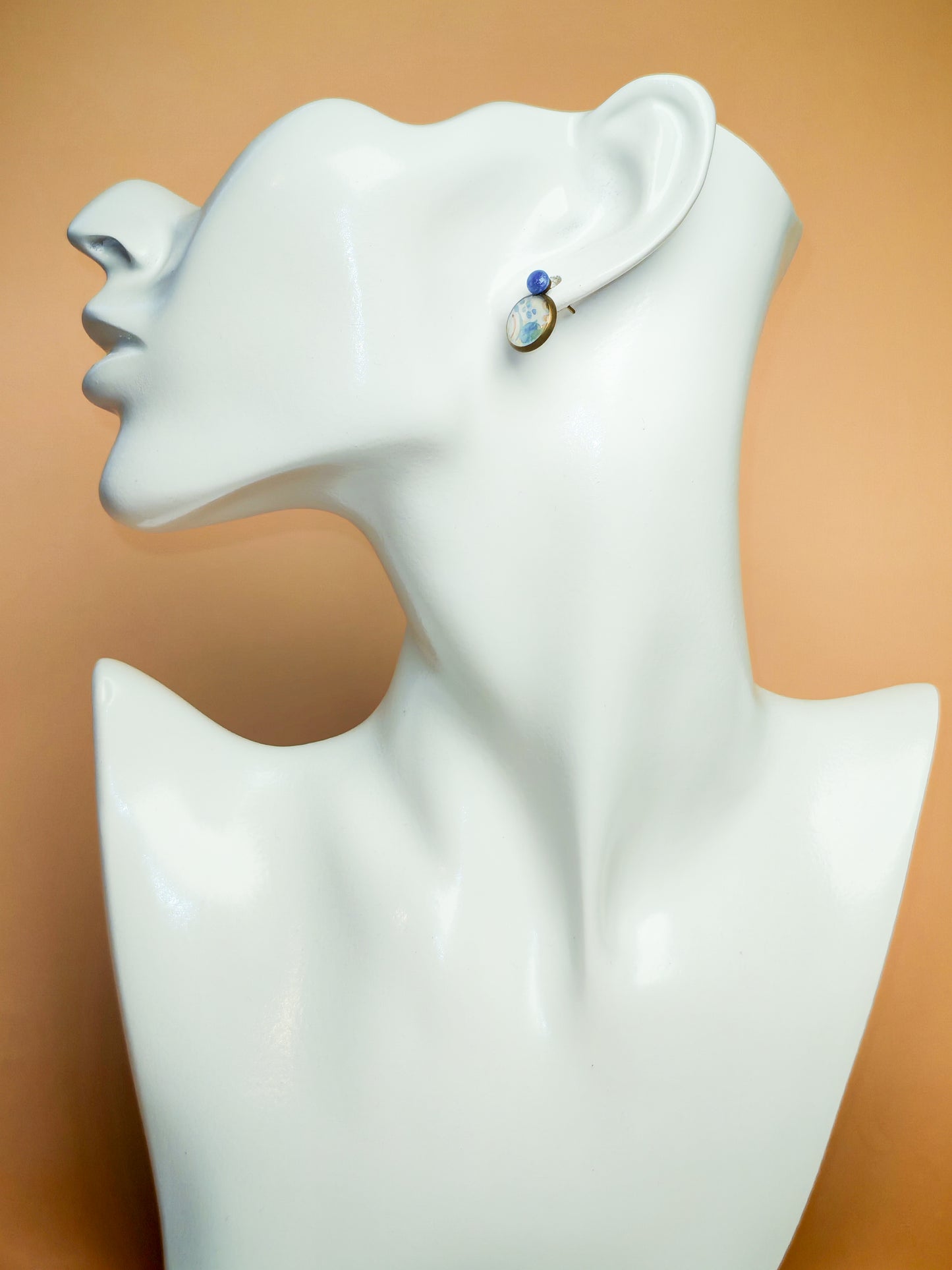 Clous d’oreilles – Rivière pastel