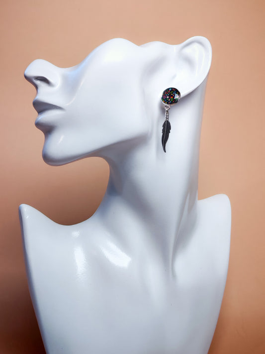 Boucles d’oreilles – Jardin folklorique