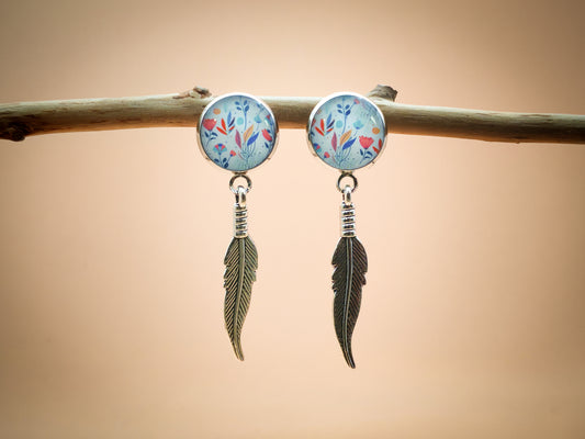 Boucles d’oreilles – Prairie d’avril