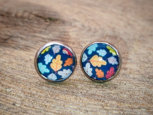 Clous cabochon de 8 mm – Feuilles d’automne