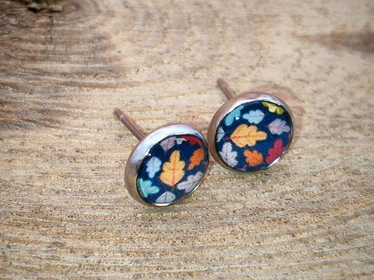 Clous cabochon de 8 mm – Feuilles d’automne