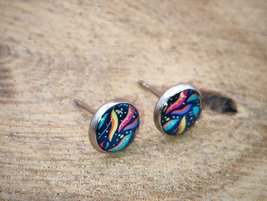 Clous cabochon de 8 mm – Volutes célestes