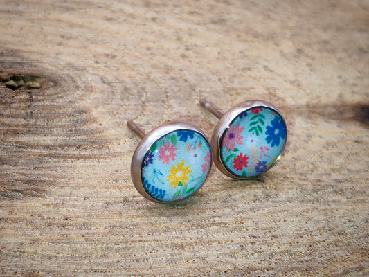 Clous cabochon de 8 mm – Bouquet d’été