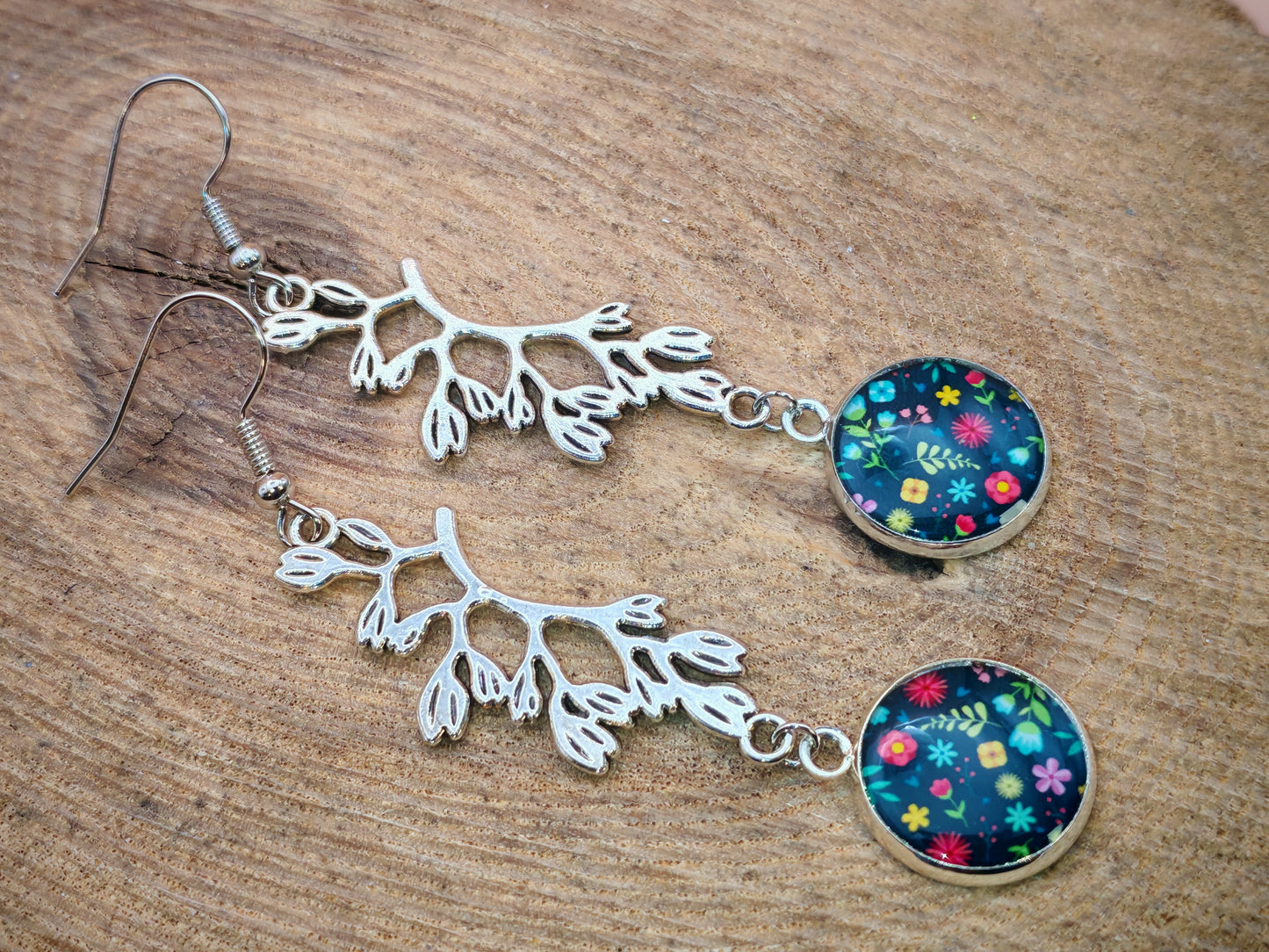 Boucles d’oreilles – Jardin suspendu